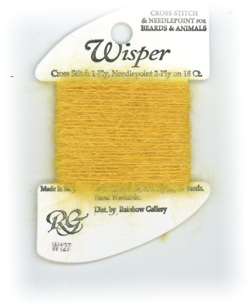 Rainbow Gallery Wisper Yarn / W127 Goldenrod