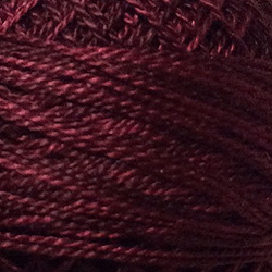Valdani Variegated Pearl Cotton Ball Size 12, 109yd / O78 Aged Wine