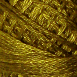 Valdani Variegated 3 Strand Ball Cotton Floss, 30yd / O153 Golden Moss