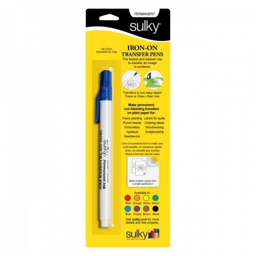 Sulky Iron-On Transfer Pen (permanent) / Blue