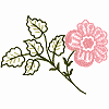 Rose With Leaves, Chain