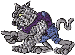 Football Stance Panther