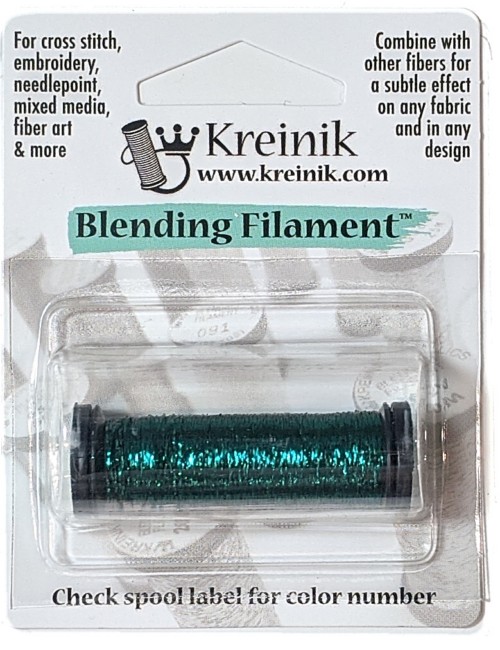 Kreinik Blending Filament / 009V Vintage Emerald