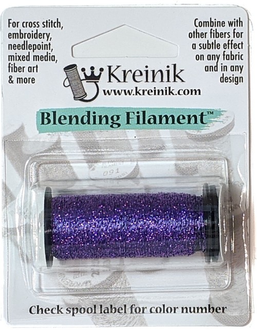 Kreinik Blending Filament / 012 Purple