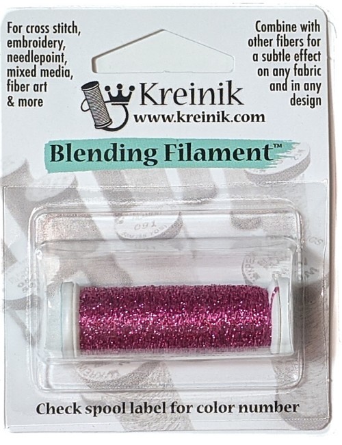 Kreinik Blending Filament / 024 Fuchsia
