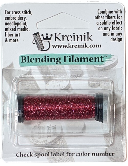 Kreinik Blending Filament / 031 Crimson