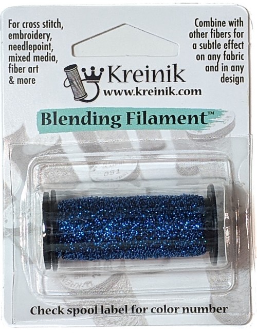Kreinik Blending Filament / 033 Royal Blue