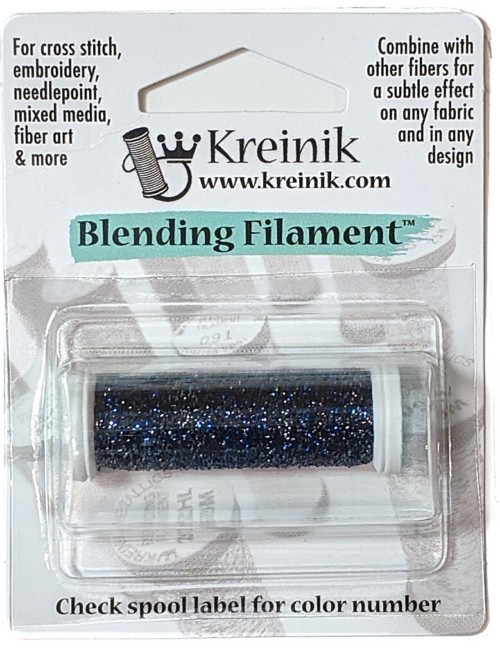 Kreinik Blending Filament / 060 Midnight