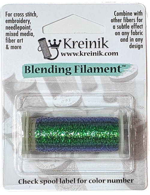 Kreinik Blending Filament / 085 Peacock