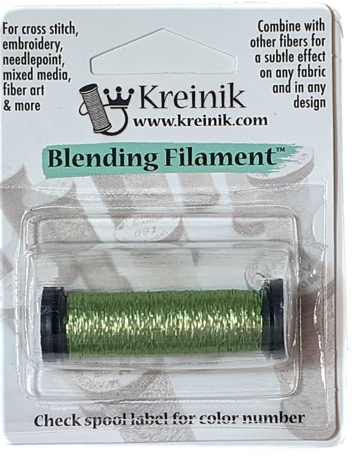 Kreinik Blending Filament / 4011V Adventure Green