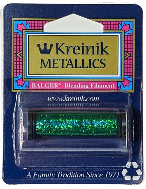 Kreinik Holographic Blending Filament / 008L Kinetic Kelly