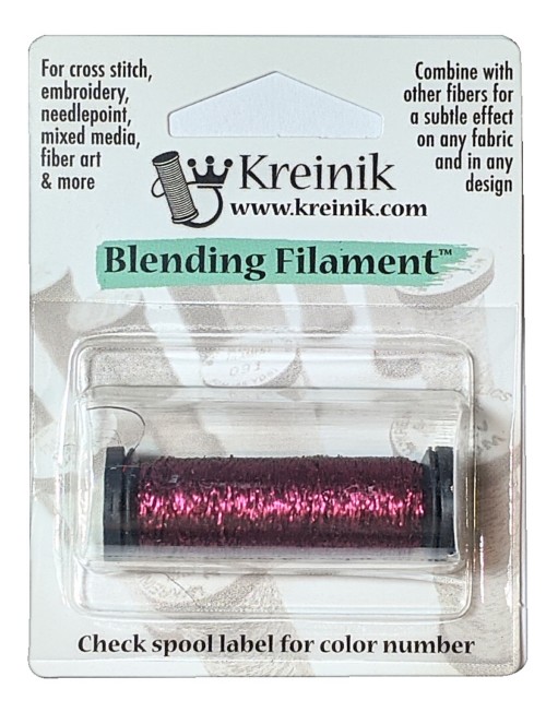 Kreinik Blending Filament / 153V Vintage Burgandy