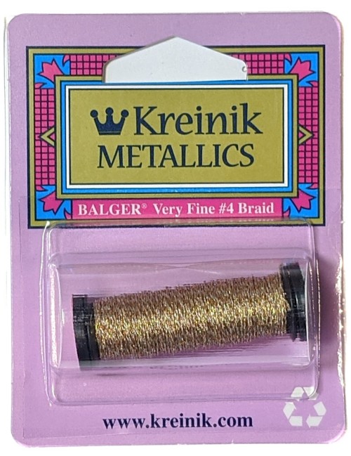 Kreinik Metallic Very Fine #4 Braid / 3202 Cat's Eye