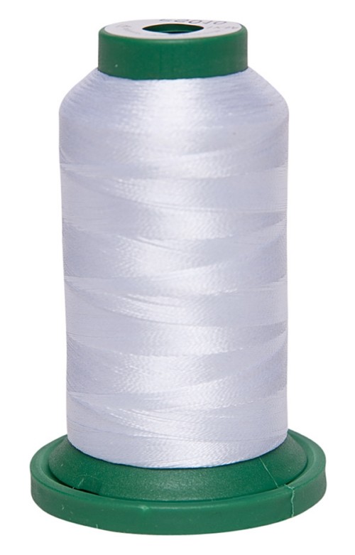 EXQUISITE POLYESTER EMBROIDERY THREAD, 1000 meters / WHITE (010)