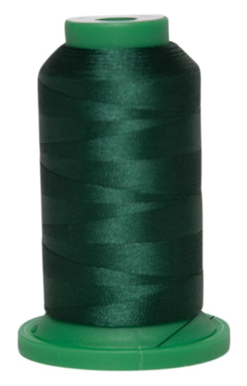 EXQUISITE POLYESTER EMBROIDERY THREAD, 1000 meters / DARK GREEN (695)