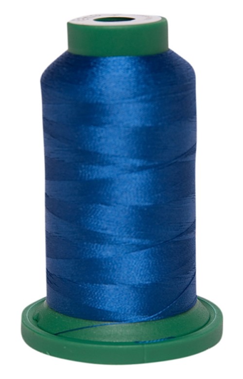 EXQUISITE POLYESTER EMBROIDERY THREAD, 1000 meters / LIGHT ROYAL (413)