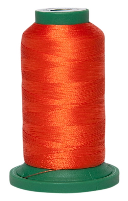 EXQUISITE POLYESTER EMBROIDERY THREAD, 1000 meters / CARROT (650)