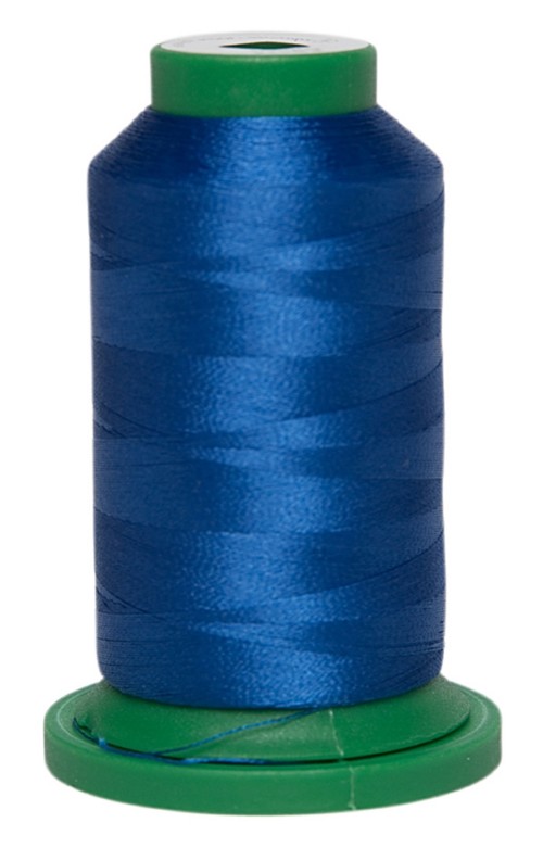 Exquisite Polyester Embroidery Thread, 1000m / BLUE SUEDE (414)