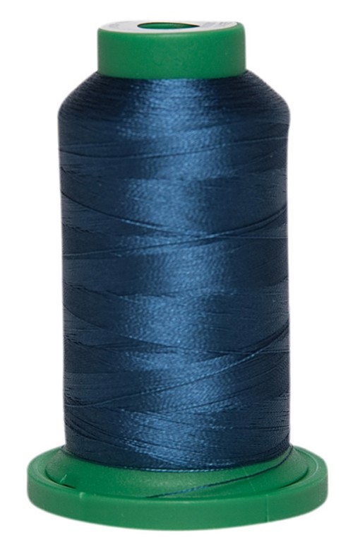 Exquisite Polyester Embroidery Thread, 1000m / SALEM BLUE (142)