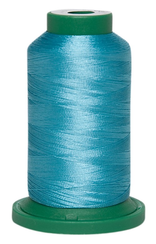 EXQUISITE POLYESTER EMBROIDERY THREAD, 1000 meters / CARIBBEAN BLUE (446)