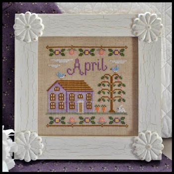 Cottage Of the Month Series by Country Cottage Needleworks / April