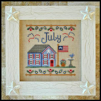 Cottage Of the Month Series by Country Cottage Needleworks / July