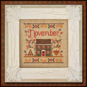 Cottage Of the Month Series by Country Cottage Needleworks / November