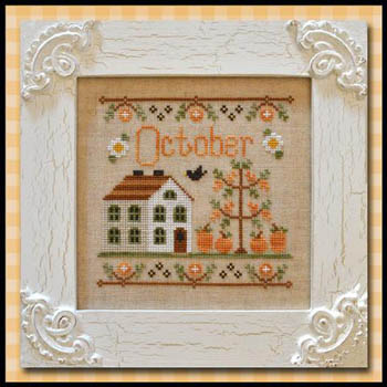 Cottage Of the Month Series by Country Cottage Needleworks / October