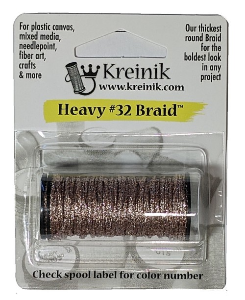 Kreinik Metallic Heavy #32 Braid / 013 Beige