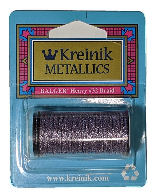 Kreinik Metallic Heavy #32 Braid / 023 Lilac