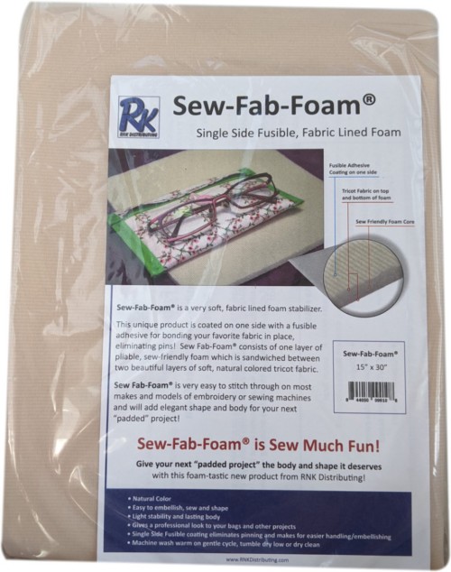 RNK Sew-Fab-Foam / Natural, 15" x 30"
