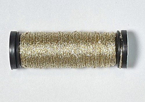 Kreinik Metallic Fine #8 Braid / 102C Vatican Gold Cord