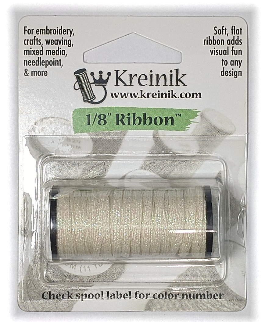 Kreinik 1/8 Ribbon / 5555 Oyster