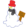 Snowman Applique 2