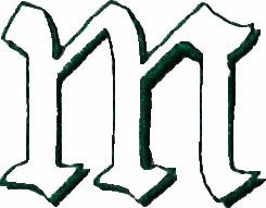 Lord Style Letter M, Lowercase