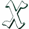 Lord Style Letter X, Lowercase