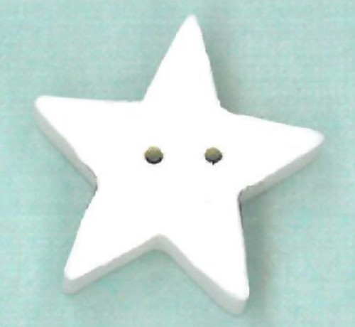 JABCO White Star Buttons / Large