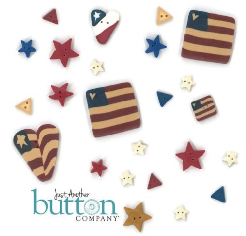 Patriotic Row Button Pack