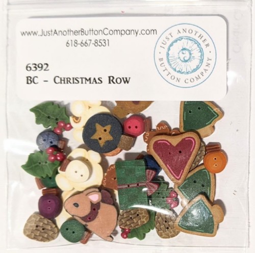 Christmas Row Button Pack