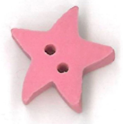 JABCO Baby Pink Star Buttons / Medium