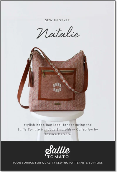 Sallie Tomato Handbag - Natalie Hobo Bag Pattern