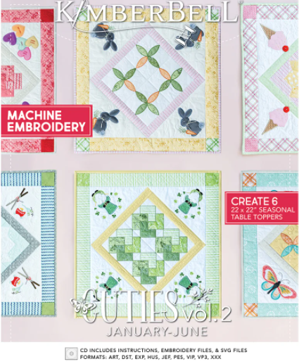 Kimberbell - One Sweet Spring Machine Embroidery Kit - 548388