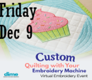 Join us for another online quilting event Dec. 9.
