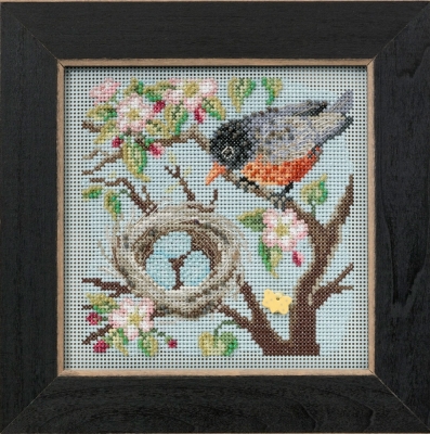 Mill Hill Bead & Button Kits, Spring Series 2015 / Spring Robin