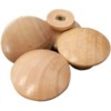 Image of E-Z Stitch Value Wood Knobs, Set of 4 / Clear Finish