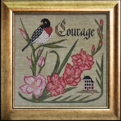 Songbird's Garden Series, by Cottage Garden Samplings / 8 - Have Courage