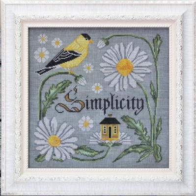 Songbird's Garden Series, by Cottage Garden Samplings / 9 - There Is Beauty In Simplicity