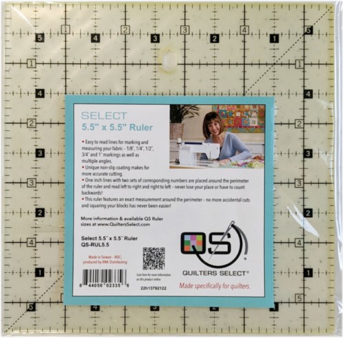Quilter's Select Non-Slip Rulers / 5.5" x 5.5"
