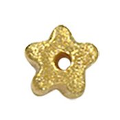 Metallic Gold Star Button, Extra Small