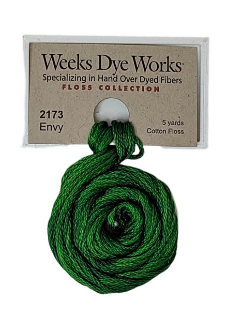 Weeks Dye Works 6 Strand Floss / Envy 2173